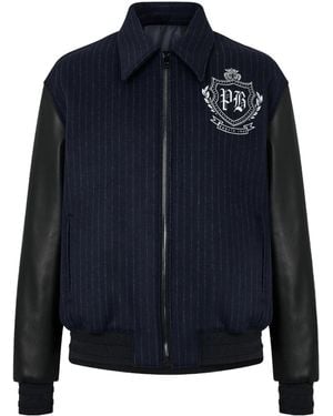 Balmain Stylish And Versatile Jacket - Blue