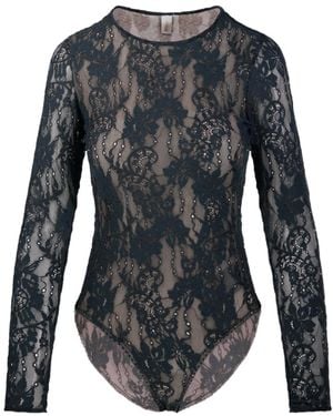 Zimmermann Lace Bodysuit - Black