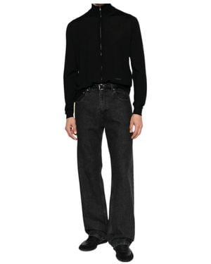 Fendi Long-Sleeved Cardigan - Black