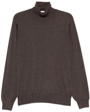 Brunello Cucinelli Roll-Neck Jumper - Brown