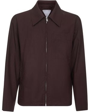 Bottega Veneta Resinated Blouson - Brown