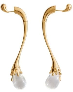 Bottega Veneta Drop Earrings - Metallic