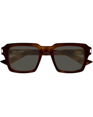 Saint Laurent Sl 947 Square-Frame Sunglasses - Multicolor