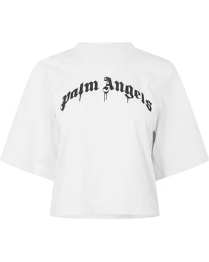Palm Angels Cotton Tshirt - White