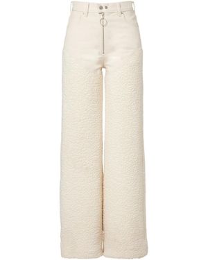 CORDOVA Kozzy Wool-Blend Wide-Leg Pants - White