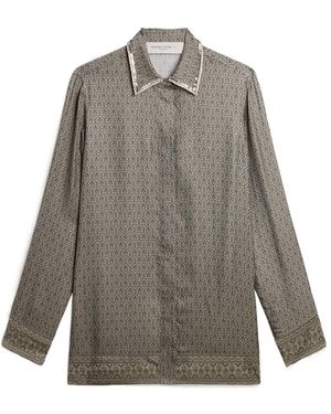 Golden Goose Graphic Printed Shirt - Grey