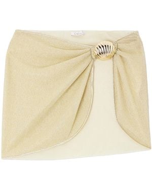Oséree Lumière Metallic Pareo - Natural