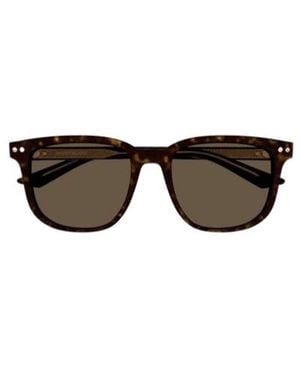 Montblanc Eyewear Square Frame Sunglasses - Multicolour