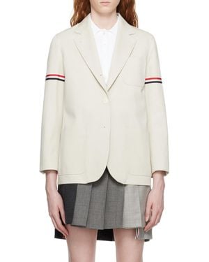 Thom Browne Single-Breasted Blazer - Grey