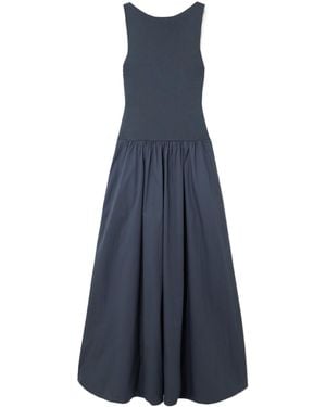 St. Agni Sleeveless Dress - Blue