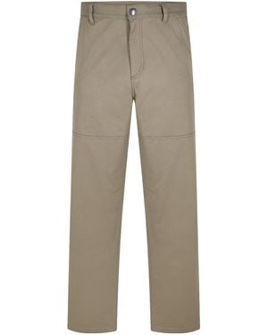 Moncler Straight-Leg Casual Pants - Gray