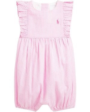 Polo Ralph Lauren Nantucket Romper - Pink
