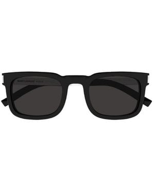 Saint Laurent Eyewear Square Frame Sunglasses - Black