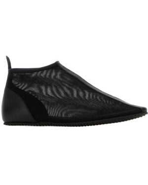 GIMAGUAS Mesh Ankle Slip-On Trainers - Black