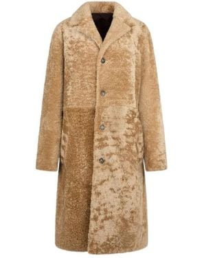 Tod's Single Breasted Coat - Natural