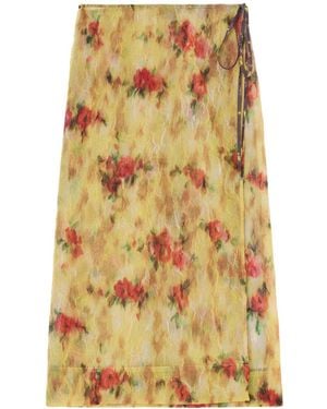 Ganni Skirt - Yellow