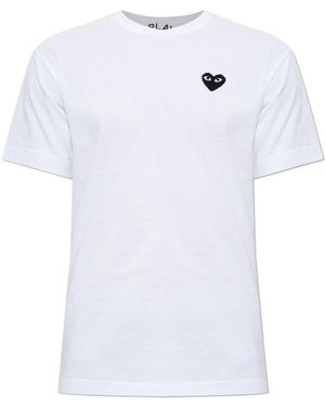 Comme des Garçons Short-Sleeved T-Shirt - White