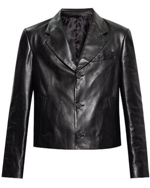 Ferragamo Single-Breasted Tailored Blazer - Black