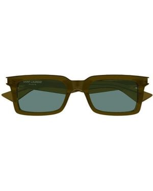Saint Laurent Full-Frame Sunglasses - Green