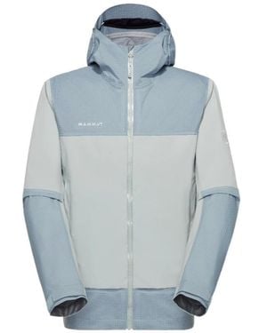 Mammut Ducan Guide Hs Hooded Jacket - Blue