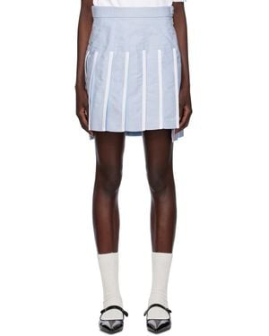 Thom Browne Pleated Skirt - Black