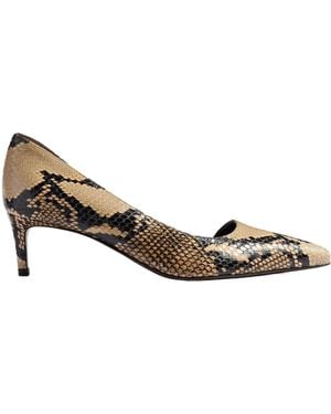 KHAITE Jett D'Orsay Low Pumps - Multicolor
