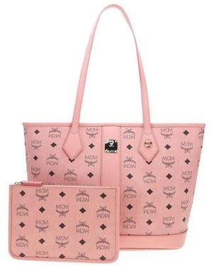 MCM Liz Shopping Bag - Pink