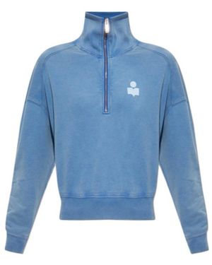 Isabel Marant Long-Sleeve Sweatshirt - Blue