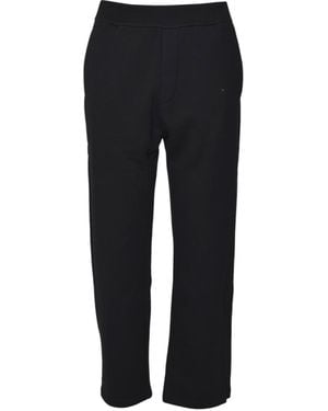 DSquared² Straight-Leg Trousers With Minimalist Design - Black