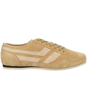 Tom Ford Round-Toe Trainers - Natural