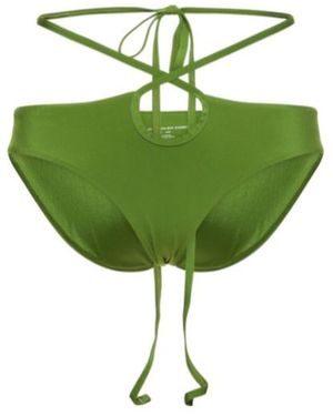 Christopher Esber Looped Tie Bikini Bottom - Green