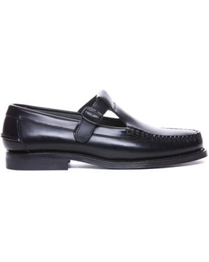 Hereu Alber Almond Toe Loafers - Blue