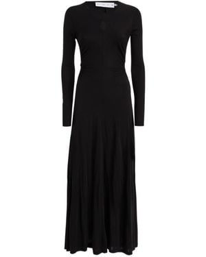 Proenza Schouler Knitted Backless Dress - Black