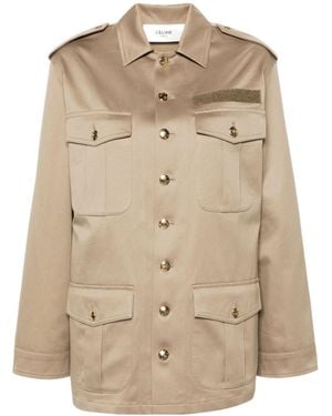 Celine Saharienne Jacket - Natural