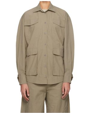 Paris Georgia Basics Lapel Shirt - Natural