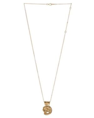 Alighieri Logo Necklace - White