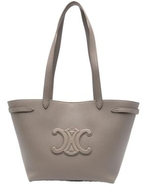 Celine Cuir Triomphe Anais Small Borsa Shopping - Grey