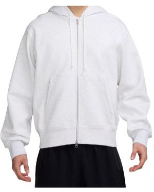 Nike Zip-Up Hoodie - White