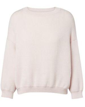KHAITE Sabina Cashmere And Mohair Sweater - Pink