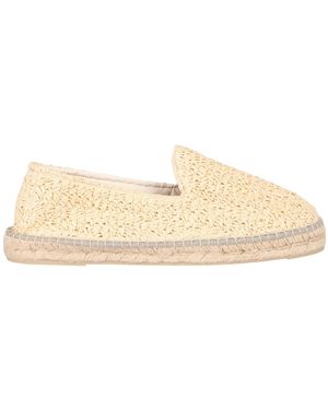 Manebí Manebí Round Toe Espadrilles - Natural