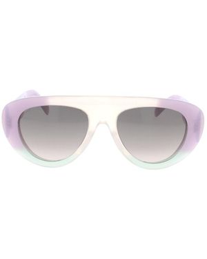 Celine Full Frame Sunglasses - White