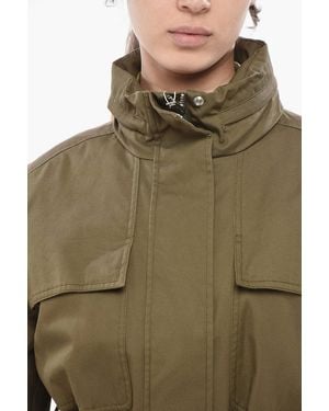 Woolrich Havice Belted Utility Jacket - Green