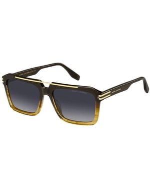 Marc Jacobs Eyewear Square Frame Sunglasses - White