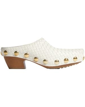 Bottega Veneta Gondola Clogs - White