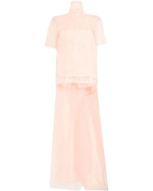 Sportmax Solid Dresses - Pink