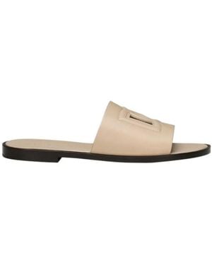 Dolce & Gabbana Dg Cut-Out Detailed Slides - White