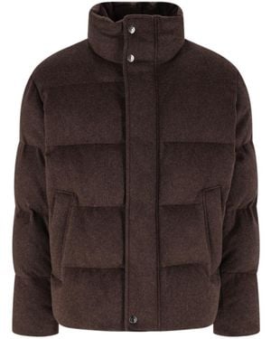 Loro Piana Long-Sleeved Padded Jacket - Brown