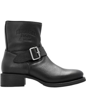 DSquared² Harley Ankle Boots - Black