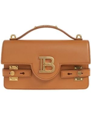 Balmain B Buzz 24 Handbag - Brown