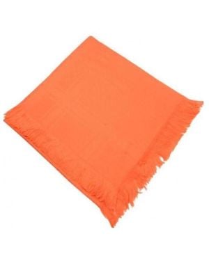 Gucci Logo Tassel Scarf - Orange